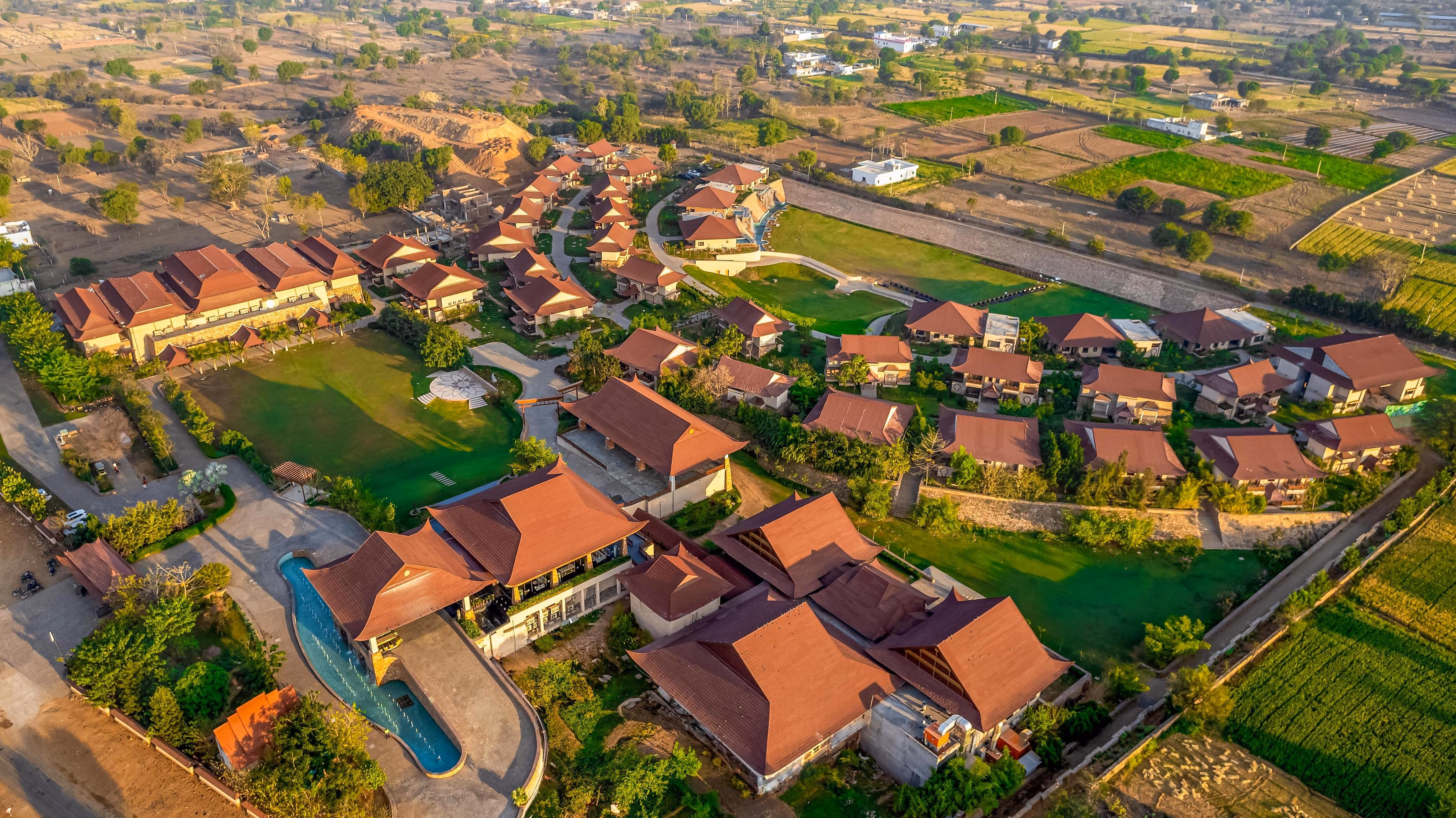 Ananta Resort Jaipur restaurant dining area